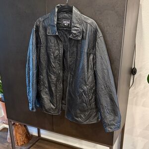Junction West Women's Classic Black Leather Jacket